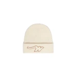 Max Mara Alben Wool W Patch Beanie in White | Hats | Coveti