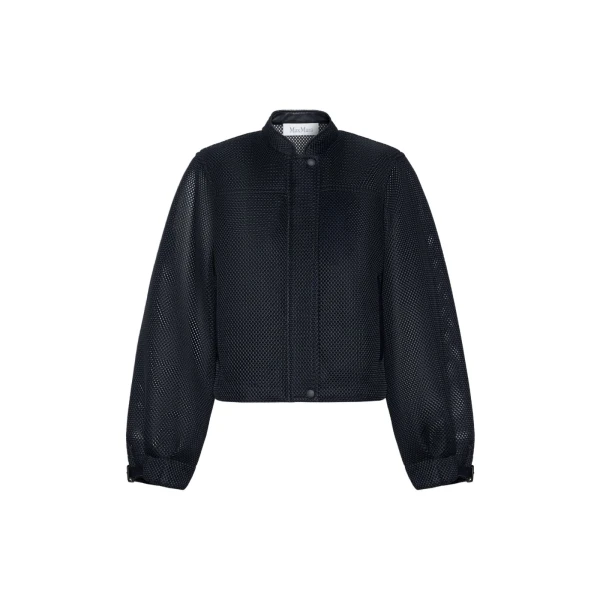 Alcamo Technical Mesh Boxy Jacket in Ultramarine