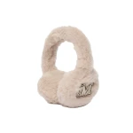 Max Mara Alpaca and Wool Teddy Earmuffs in Beige | Hats | Coveti