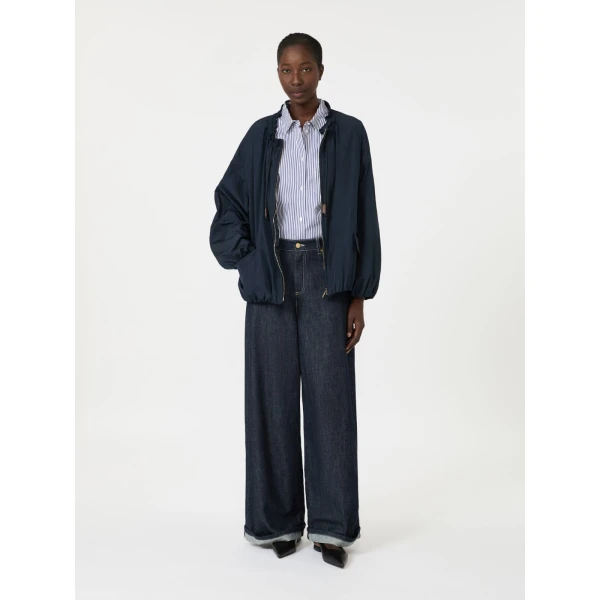 Max Mara Anthea Classic Cotton Shirt in Light Blue | Shirts | Coveti