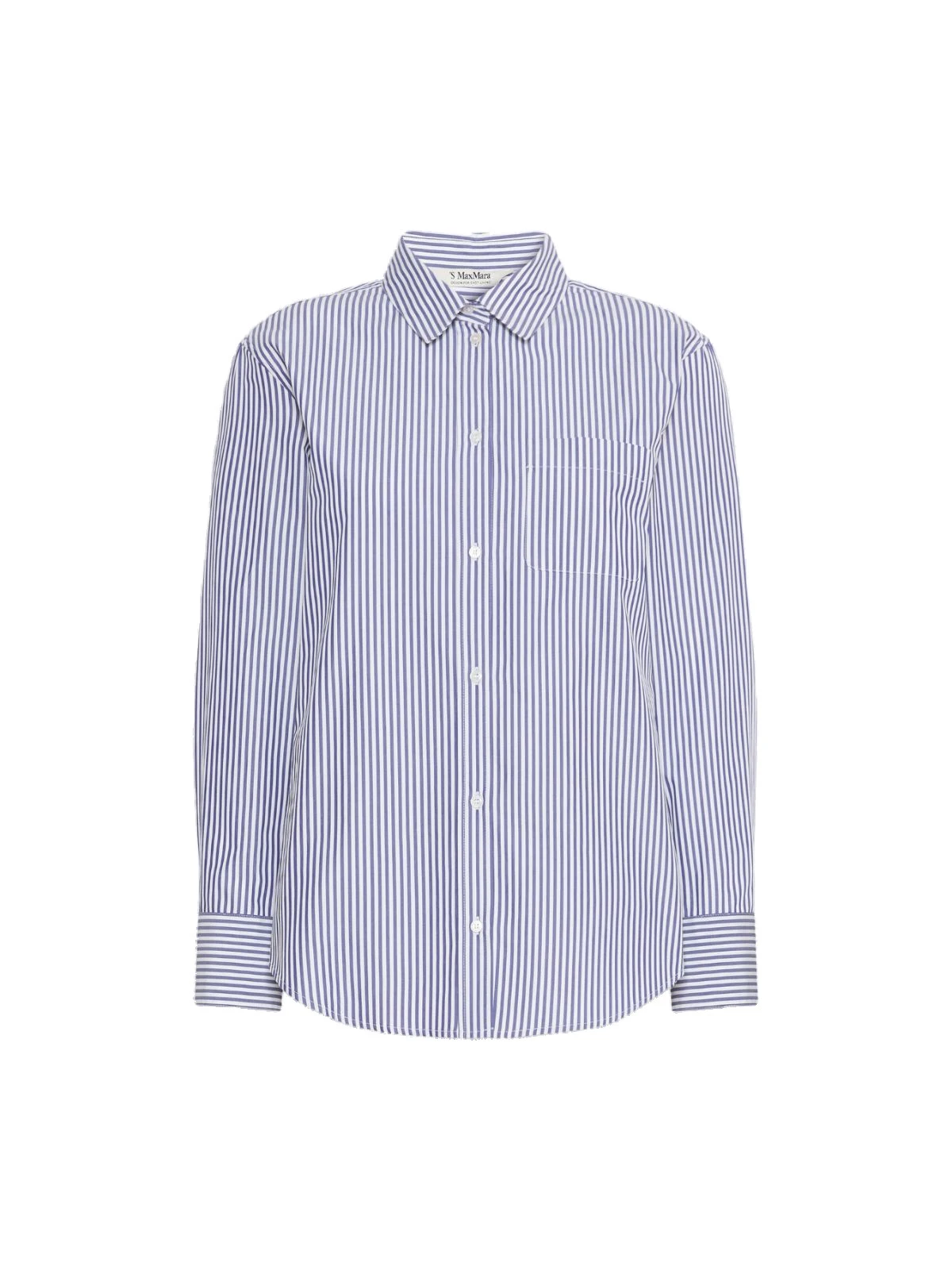 Max Mara Anthea Classic Cotton Shirt in Light Blue Max Mara Anthea Classic Cotton Shirt in Light Blue | Shirts | Coveti