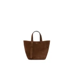 Max Mara Archetipo Extra Small Split Leather Bag in Dark Brown | Mini Bags | Coveti