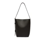 Max Mara Archetipo Medium Leather Bag in Black | Totes & Top-Handle Bags | Coveti