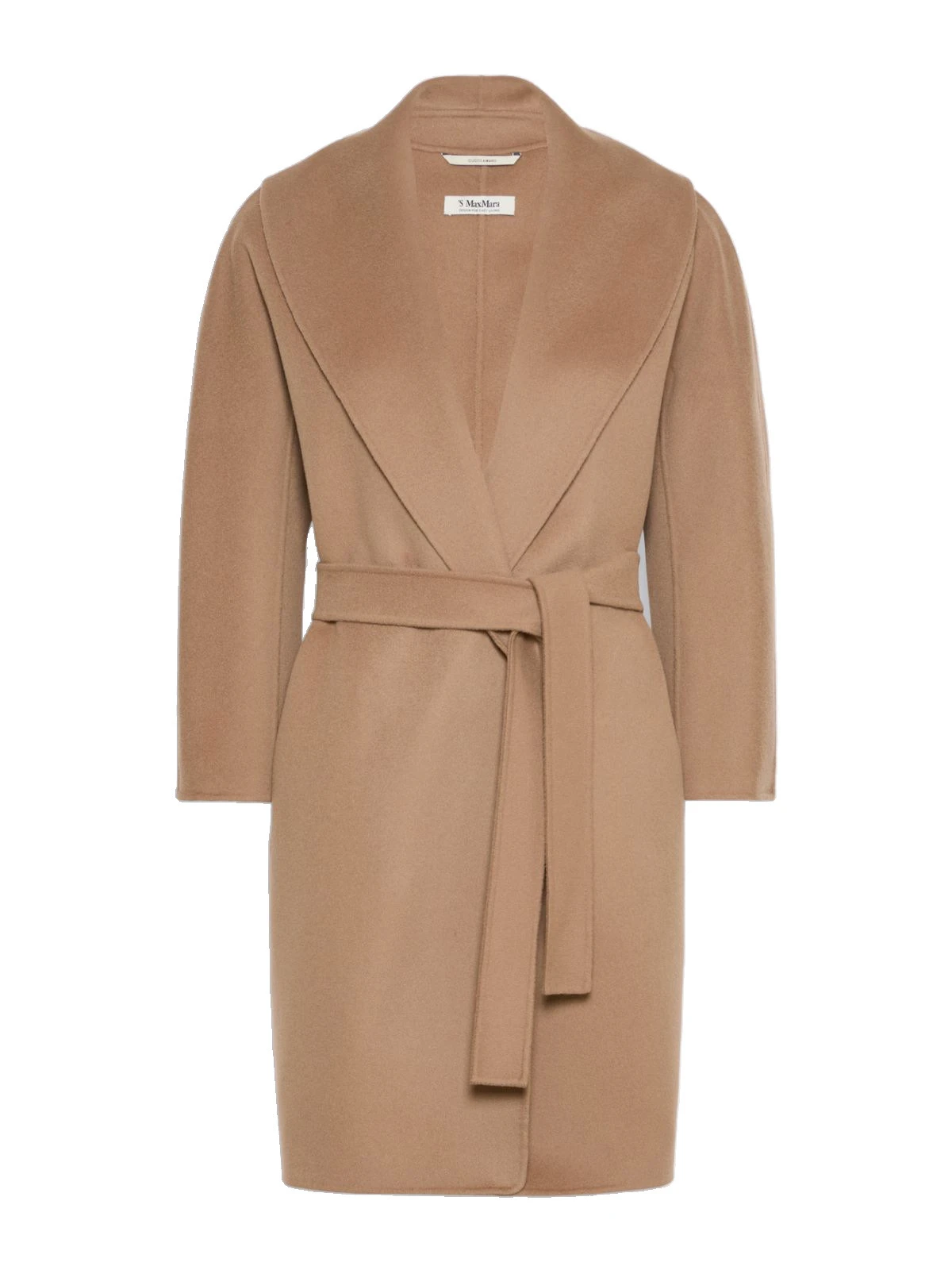 Max Mara Arona Short Double-Faced Wool Coat in Camel Max Mara Arona Short Double-Faced Wool Coat in Camel | Wool Coat | Coveti