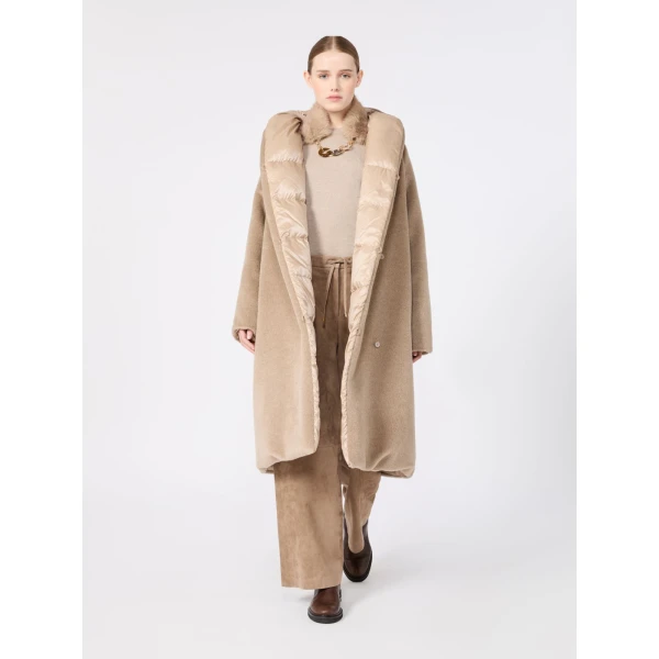 Max Mara Aurelia Wool Pocket Sweater in Beige | Sweaters | Coveti