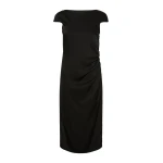 Max Mara Austero Cady Gown in Black | Evening Gowns | Coveti