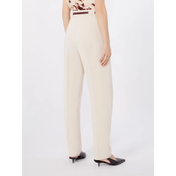 Max Mara Bimba Cady Carrot Trousers in Natural | Tailored pants | Coveti