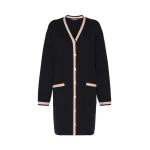 Max Mara Boero Long Wool Cardigan in Ultramarine | Cardigan | Coveti