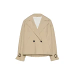 Max Mara Boero Short Water-Repellent Trench Coat in Beige | Trench Coat | Coveti