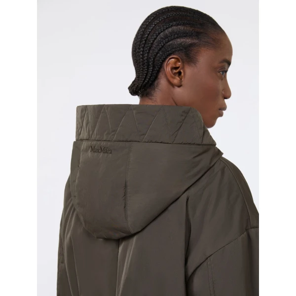 Max Mara Bosco Long Reversible Radzmir Padded Parka in Khaki | Coats | Coveti