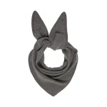 Max Mara Bosso Triangle Cashmere Scarf in Light Grey | Scarves | Coveti