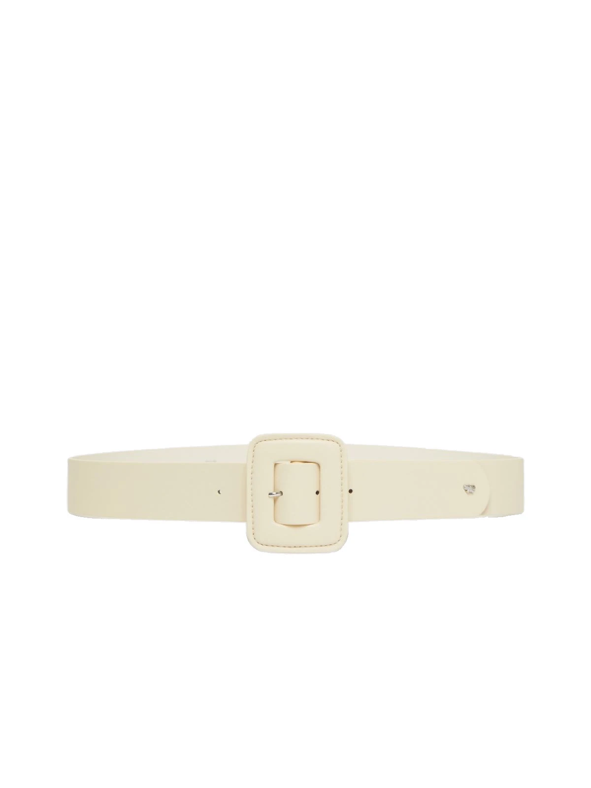 Max Mara Brio Shiny Nappa Leather Belt in Ivory Max Mara Brio Shiny Nappa Leather Belt in Ivory | Belts | Coveti
