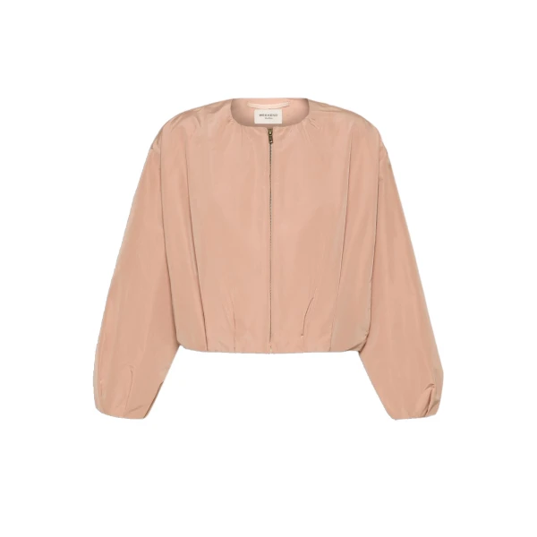 Butterfly Short Taffeta Jacket in Pink