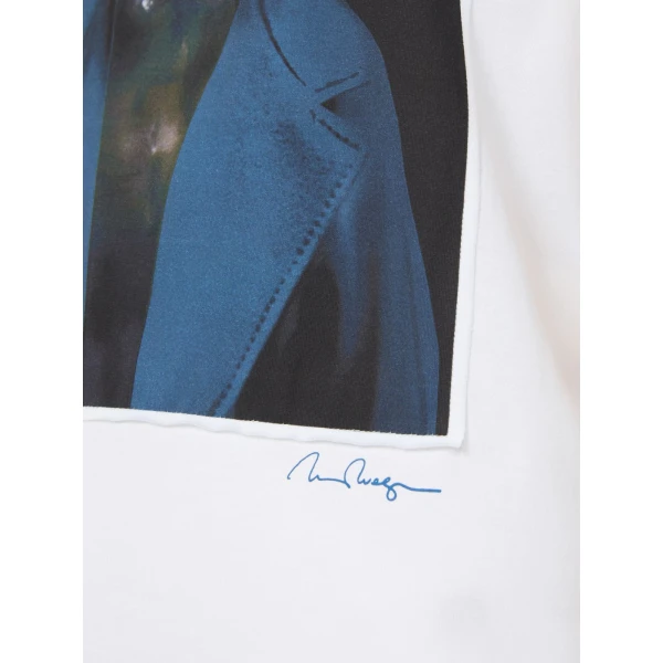 Max Mara Calca William Wegman Print T-Shirt in White | T-shirts | Coveti