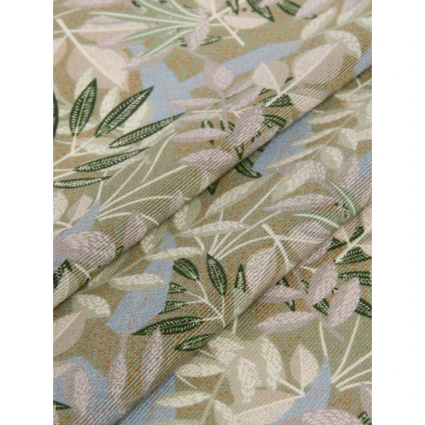 Max Mara Camice Printed Wool and Silk Foulard in Green | Scarves | Coveti