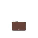 Max Mara Cardholder Leather Card Holder in Cocoa | Wallets & Purses | Coveti