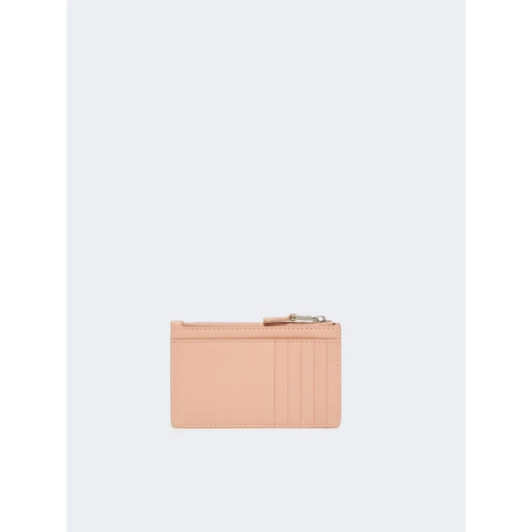 Max Mara Cardholder Leather Card Holder in Pink | Wallets & Purses | Coveti