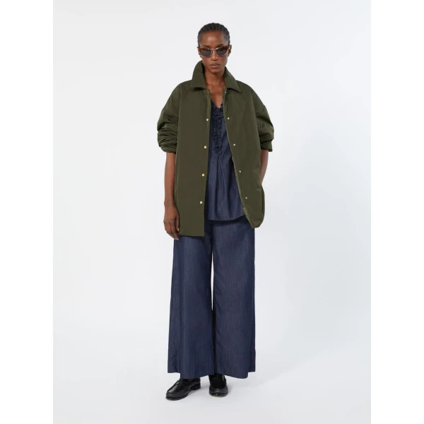 Max Mara Carlotta Reversible Radzmir Padded Jacket in Khaki | Jackets | Coveti