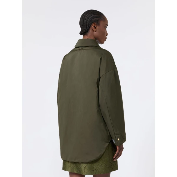Max Mara Carlotta Reversible Radzmir Padded Jacket in Khaki | Jackets | Coveti
