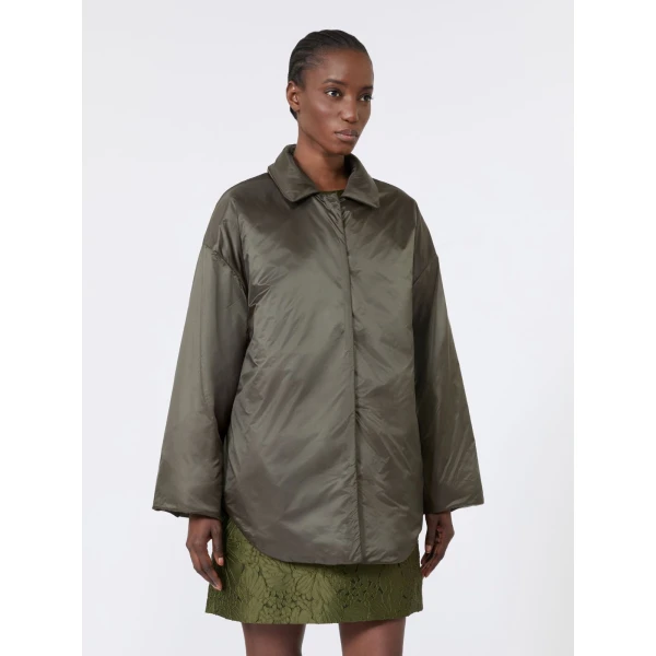 Max Mara Carlotta Reversible Radzmir Padded Jacket in Khaki | Jackets | Coveti