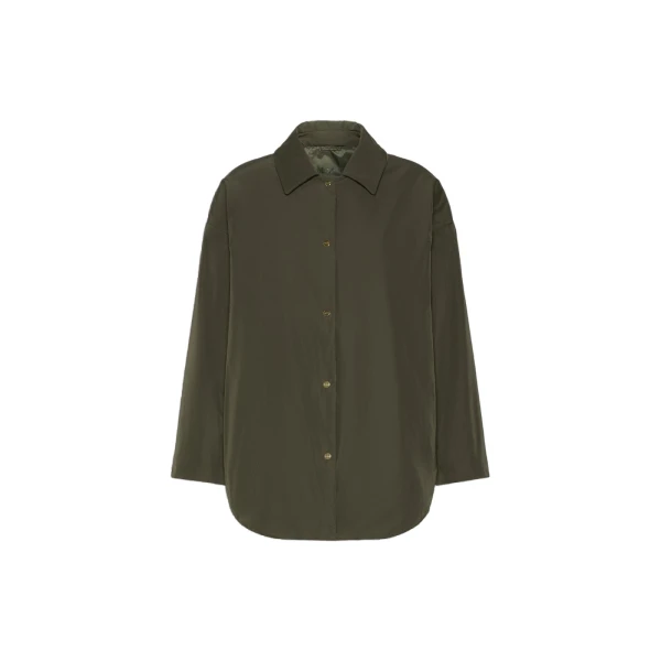 Max Mara Carlotta Reversible Radzmir Padded Jacket in Khaki | Jackets | Coveti