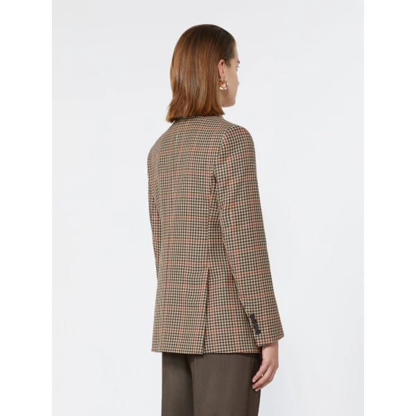 Max Mara Caro Single-Breasted Wool Twill Blazer in Camel | Blazers | Coveti