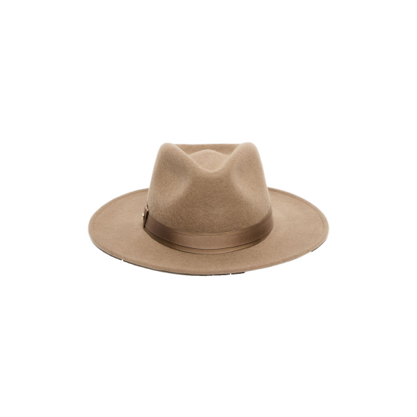 Max Mara Carpa Wool and Cashmere Felt Hat in Beige | Hats | Coveti