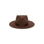 Max Mara Carpa Wool and Cashmere Felt Hat in Rust | Hats | Coveti