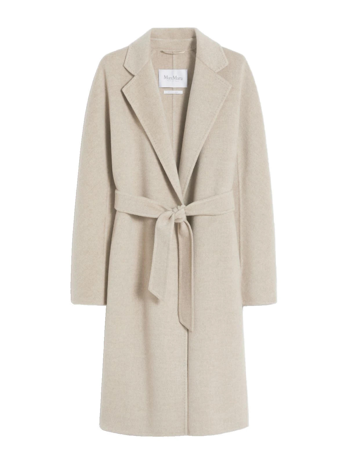 Max Mara Cashmere Robe Coat in Sand Max Mara Cashmere Robe Coat in Sand | Wool Coat | Coveti