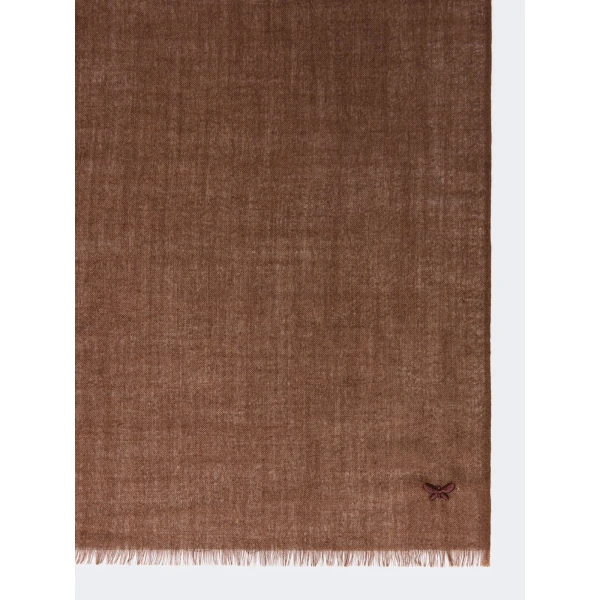 Max Mara Cashmere and Silk Stole in Brown | Scarves | Coveti