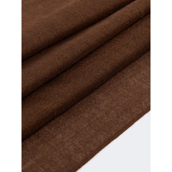 Max Mara Cashmere and Silk Stole in Brown | Scarves | Coveti
