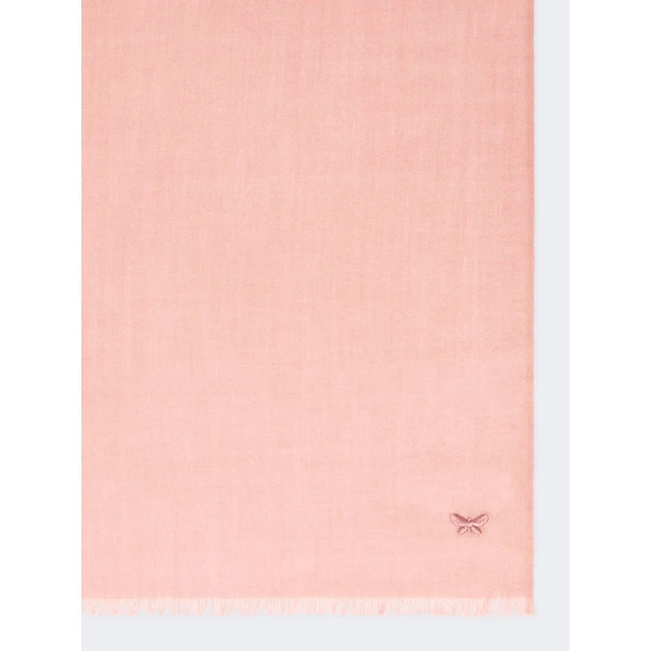 Max Mara Cashmere and Silk Stole in Pink | Scarves | Coveti