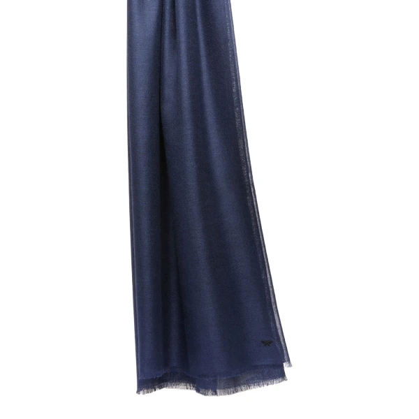 Cashmere and Silk Stole in Ultramarine