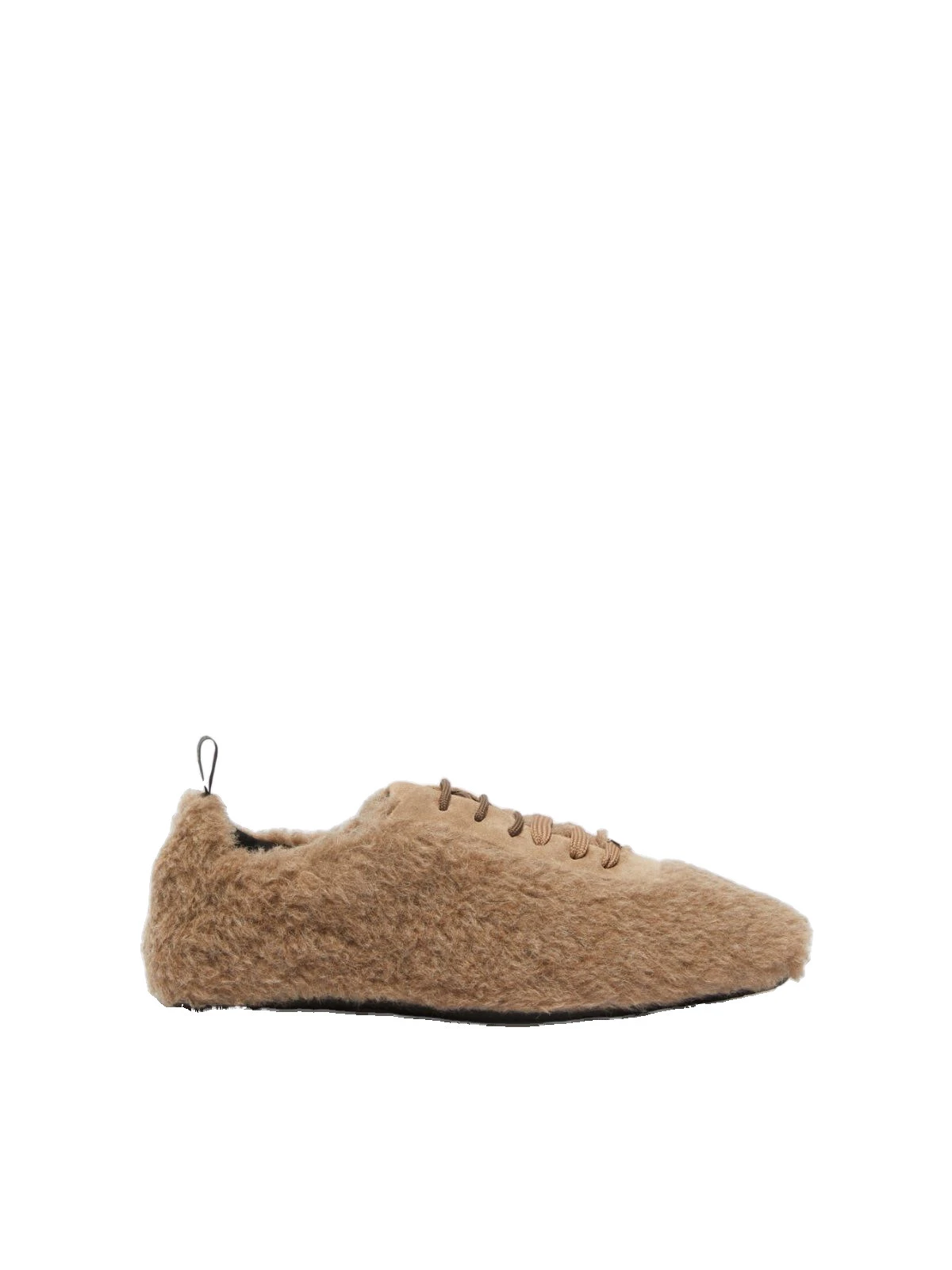 Max Mara Cera Alpaca and Cashmere Teddy Trainers in Beige Golden Max Mara Cera Alpaca and Cashmere Teddy Trainers in Beige Golden | Sneakers | Coveti