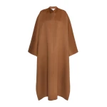 Max Mara Cerchio Oversized Cashmere Coat in Camel | Wool Coat | Coveti