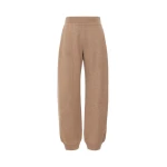 Max Mara Cesto Wool and Cashmere Jogging Trousers in Beige | Sweatpants | Coveti