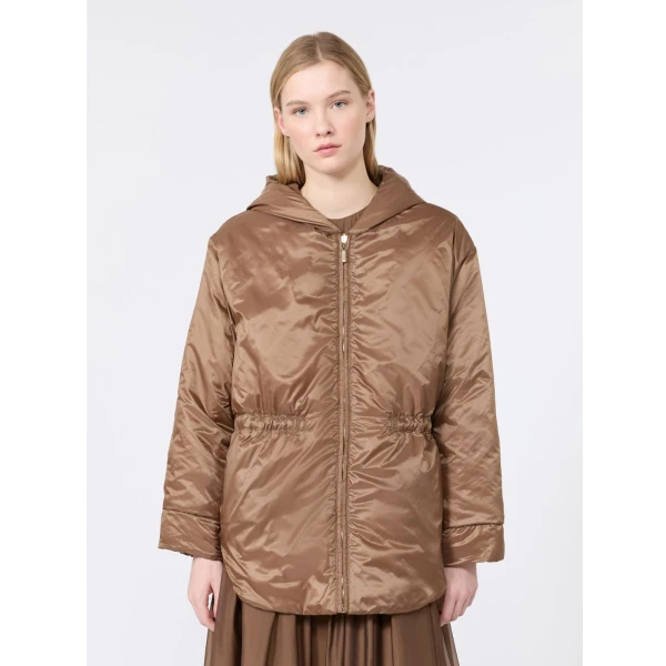 Max Mara Charme Reversible Radzmir Padded Parka in Honey | Coats | Coveti