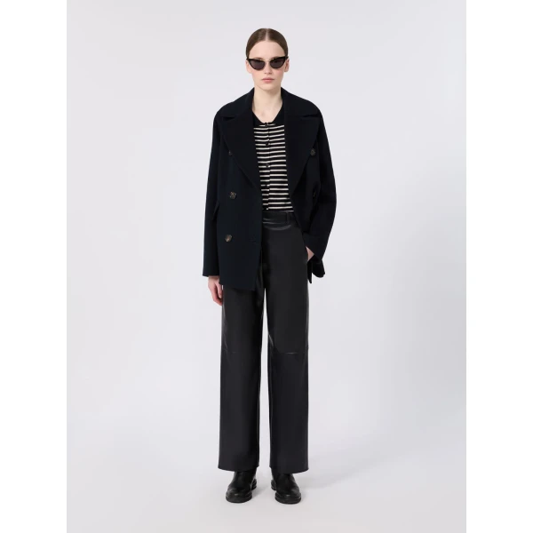 Max Mara Chiara Wool Cardigan in Ultramarine | Cardigan | Coveti