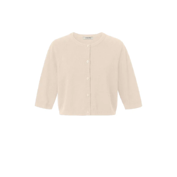 Classi Cotton, Silk and Cashmere Shrug in Natural