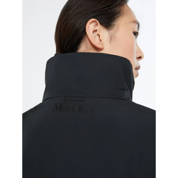 Max Mara Claudia Reversible Radzmir Padded Bomber Jacket in Black | Jackets | Coveti