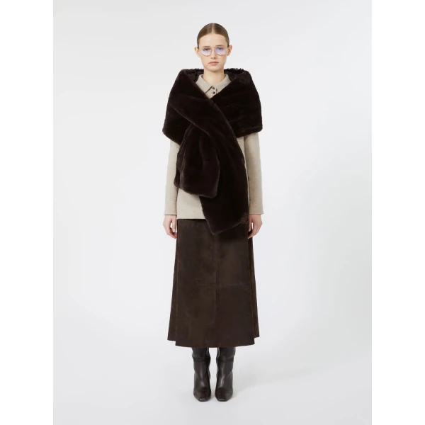 Max Mara Cobalto Wool and Cashmere Shacket in Sand | Blazers | Coveti