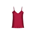 Max Mara Comma Envers Satin Camisole in Ruby | Camisoles | Coveti