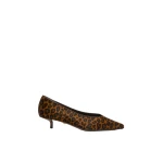 Max Mara Cono Haircalf Low Court Shoes in Camel | Heels | Coveti