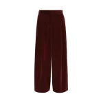 Max Mara Corona Corduroy Trousers in Bordeaux | Tailored pants | Coveti