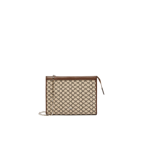 Max Mara Cotton Jacquard Small Pouch in Black | Wallets & Purses | Coveti