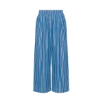 Max Mara Cresta Cotton Poplin Trousers in Cornflower Blue | Tailored pants | Coveti