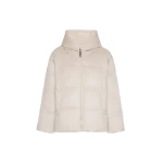 Max Mara Dama Reversible Camel Puffer Jacket in Albino White | Jackets | Coveti