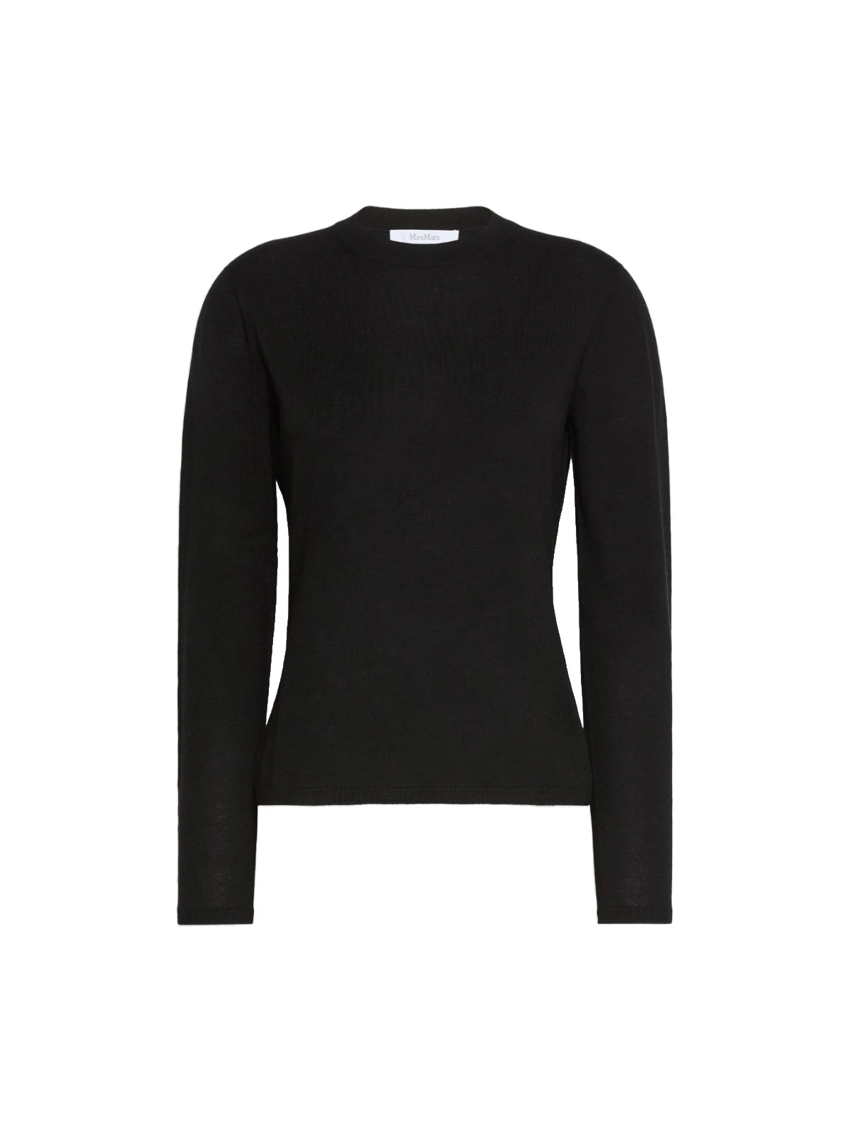 Max Mara Darsena Cashmere Crew-Neck Sweater in Black Max Mara Darsena Cashmere Crew-Neck Sweater in Black | Sweaters | Coveti