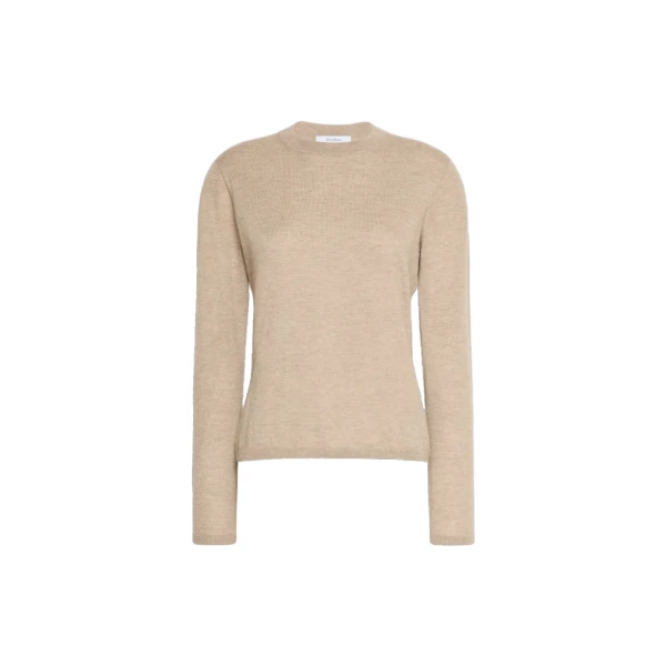 Darsena Cashmere Crew-Neck Sweater in Sand