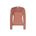 Max Mara Darsena Cashmere Crew-Neck Sweater in Terra Cotta | Sweaters | Coveti